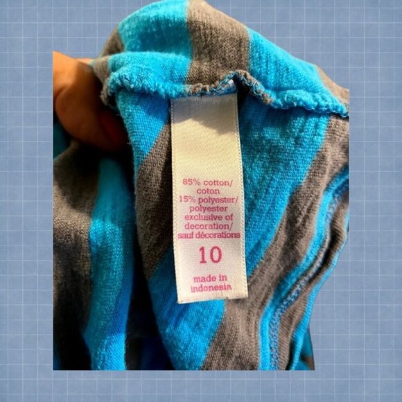 Justice Stripe Top - Picture 6 of 6